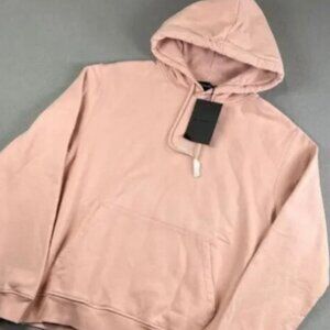 Kooples Sweatshirt Mens Printed Logo Hoodie Women's Size Medium Light Pink $220